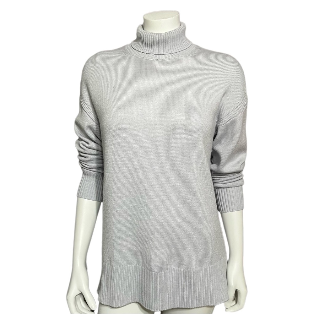 Nordstrom Light Blue Turtleneck Sweater Sz-Small